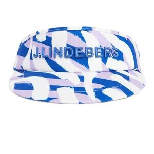 J.Lindeberg Golf Visor - Purple Zebra